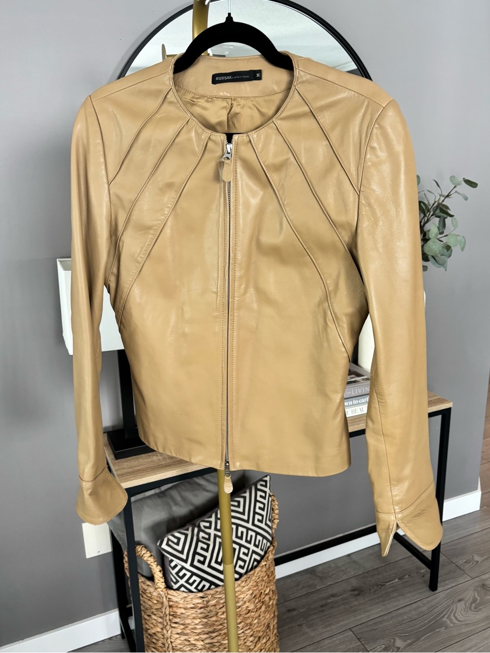 RUDSAK Leather Zip-Up Jacket - Picture 3 of 7